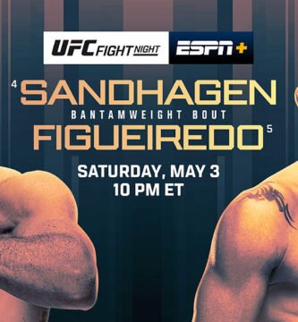 UFC Fight Night Sandhagen vs Figueiredo